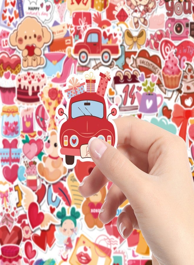 JXSDWANG Valentines Stickers - 100 PCS Heart Rose Stickers for Kids | Valentines Day Gifts Crafts Activities Party Favors Supplies Decorations for School Classroom - Image 3